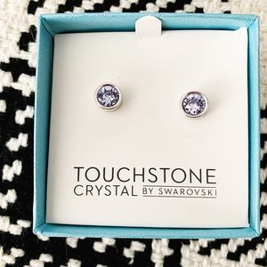 Touchstone Crystal by Swarovski ice earrings